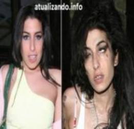 Celebridades antes & depois das drogas