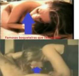 Seleção de videos reais com os melhores boquetes de famosas que caiu na net