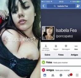 Isabela peitudinha em nudes vazados no zap