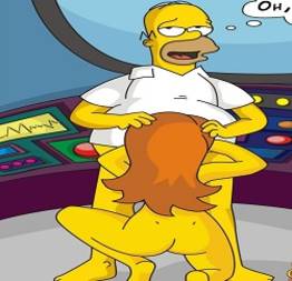 A nova secretaria gostosona de homer