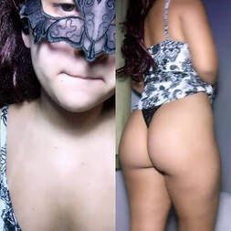 Novinha do corpo perfeito tocando siririca e metendo o dedo no cú