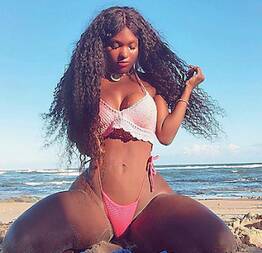 Sensualidade de uma ebony